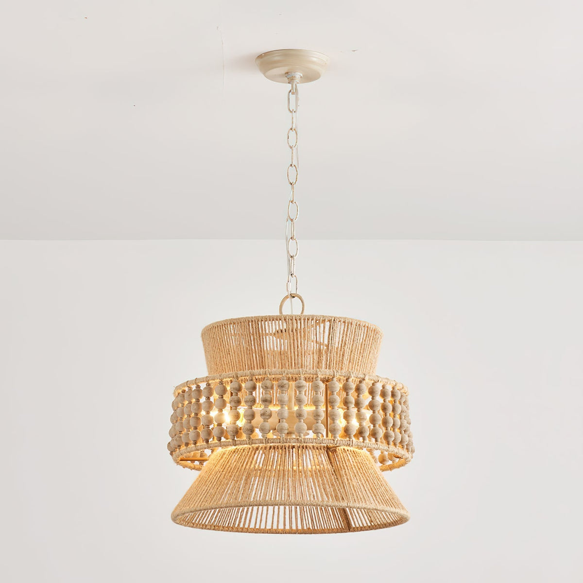 Dunselorie Hemp Rope Pendant Light-Moonnatur