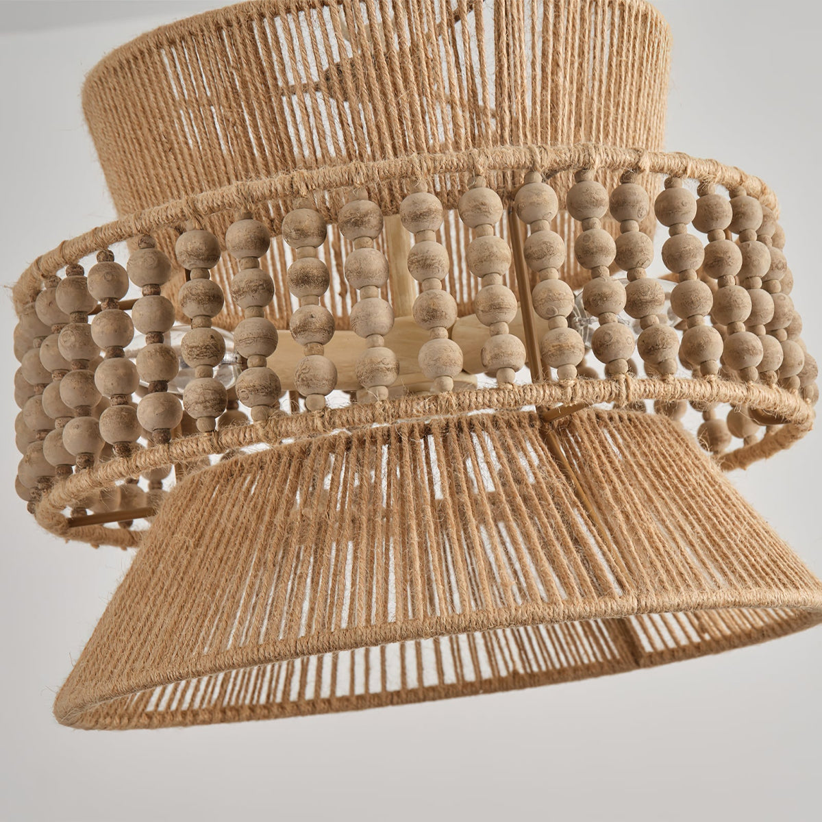 Dunselorie Hemp Rope Pendant Light-Moonnatur