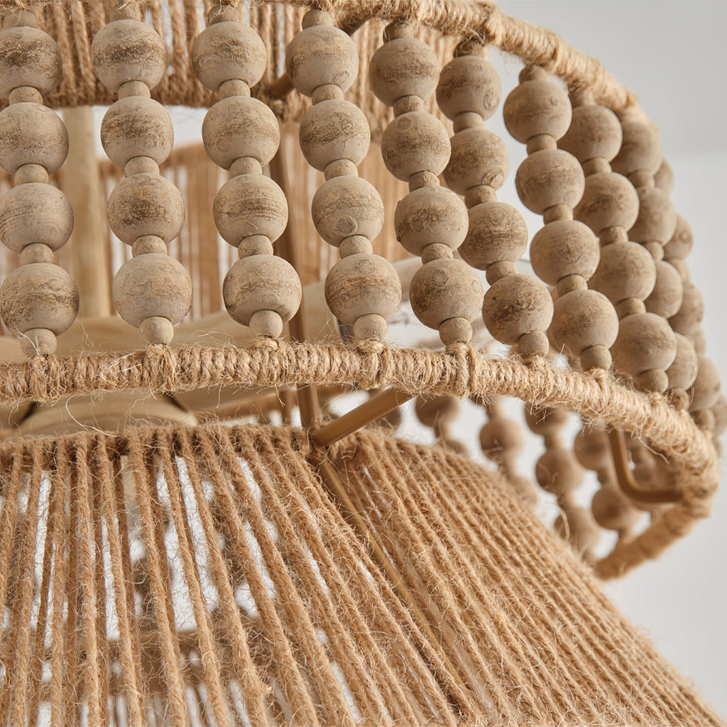 Dunselorie Hemp Rope Pendant Light-Moonnatur
