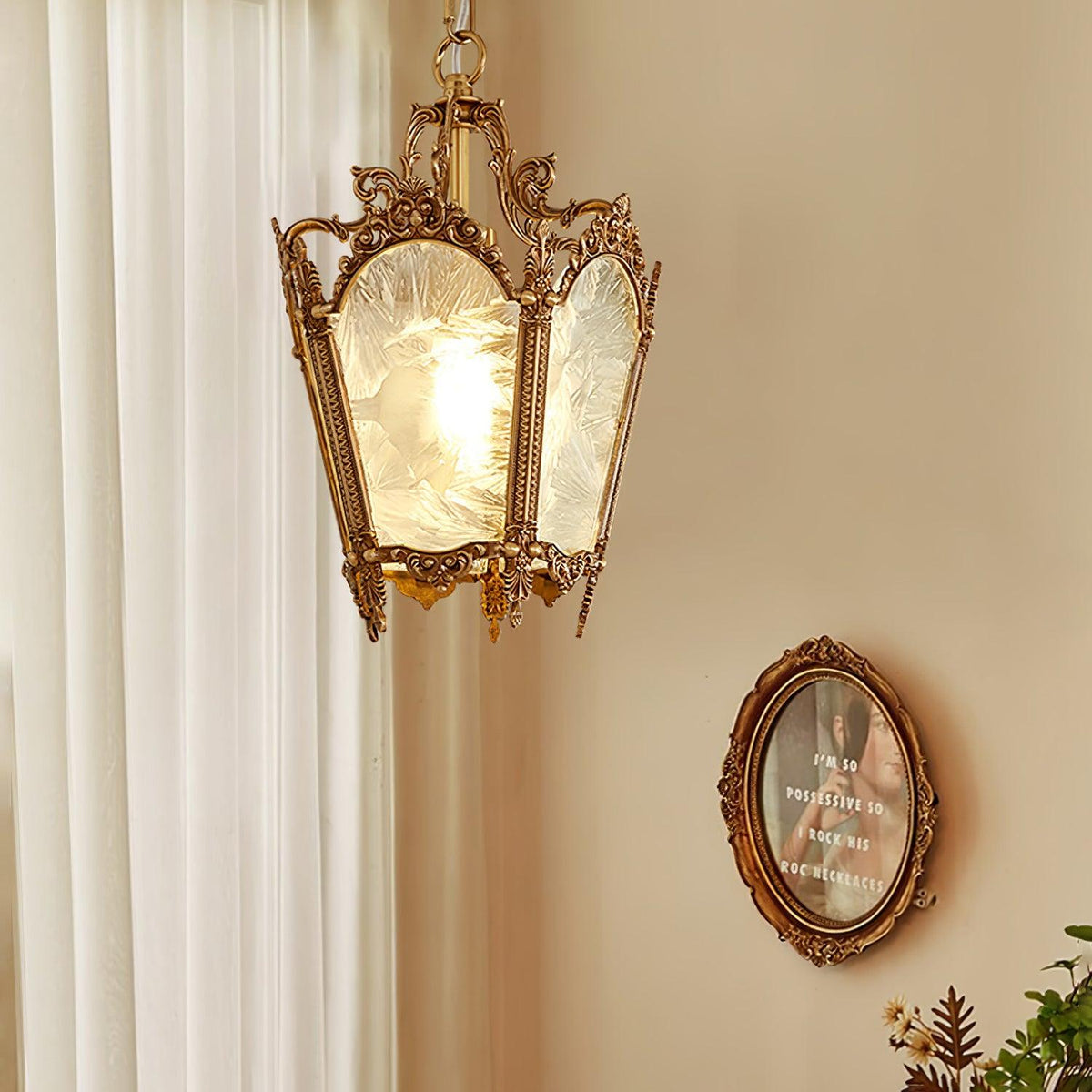 Yvenenna Glass Pendant Light-Moonnatur