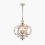 Florora Wood Chandelier-Moonnatur