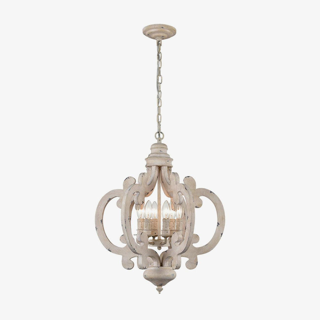 Florora Wood Chandelier-Moonnatur