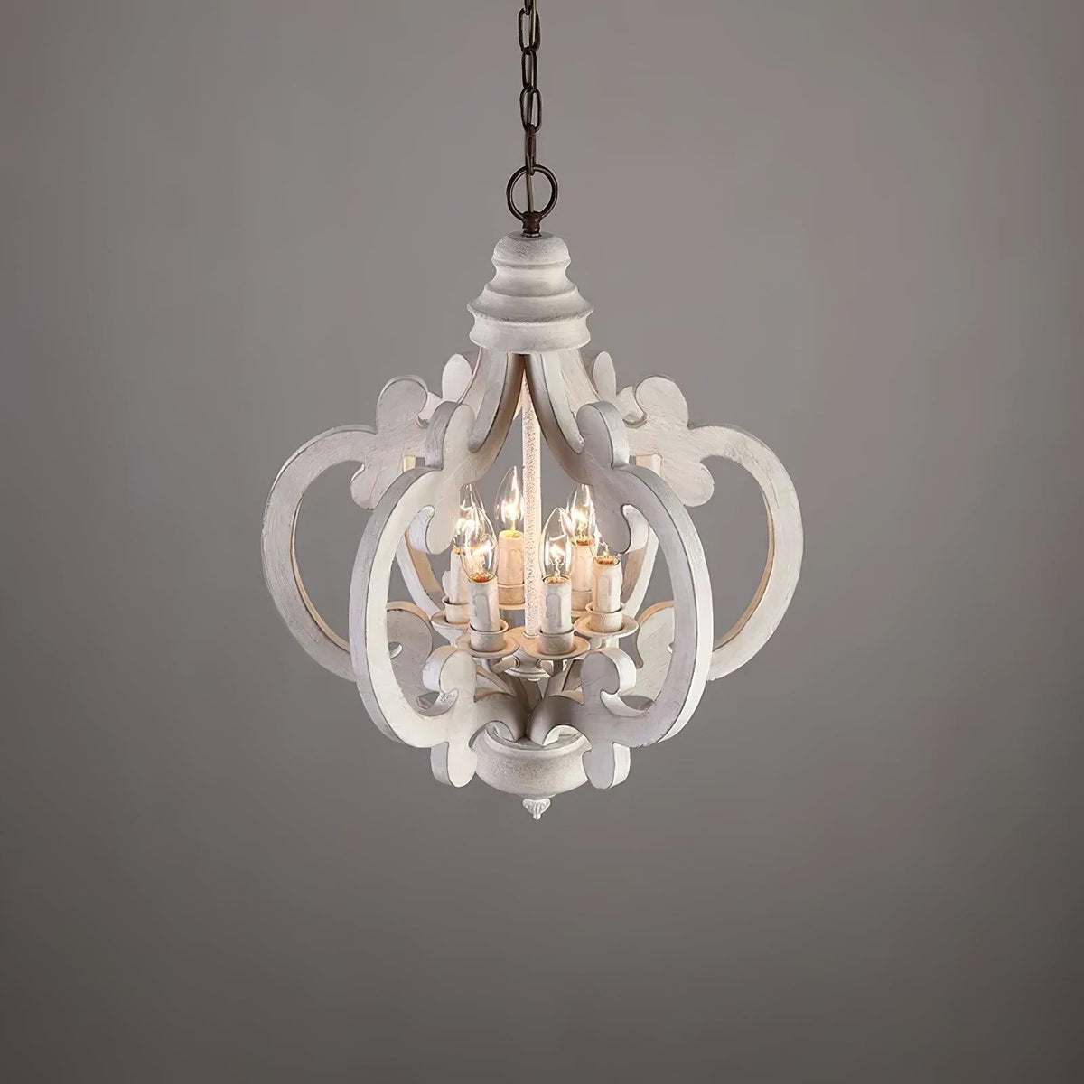 Florora Wood Chandelier-Moonnatur