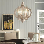 Florora Wood Chandelier-Moonnatur