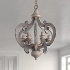 Florora Wood Chandelier-Moonnatur