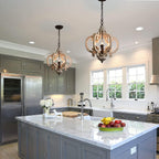 Florora Wood Chandelier-Moonnatur