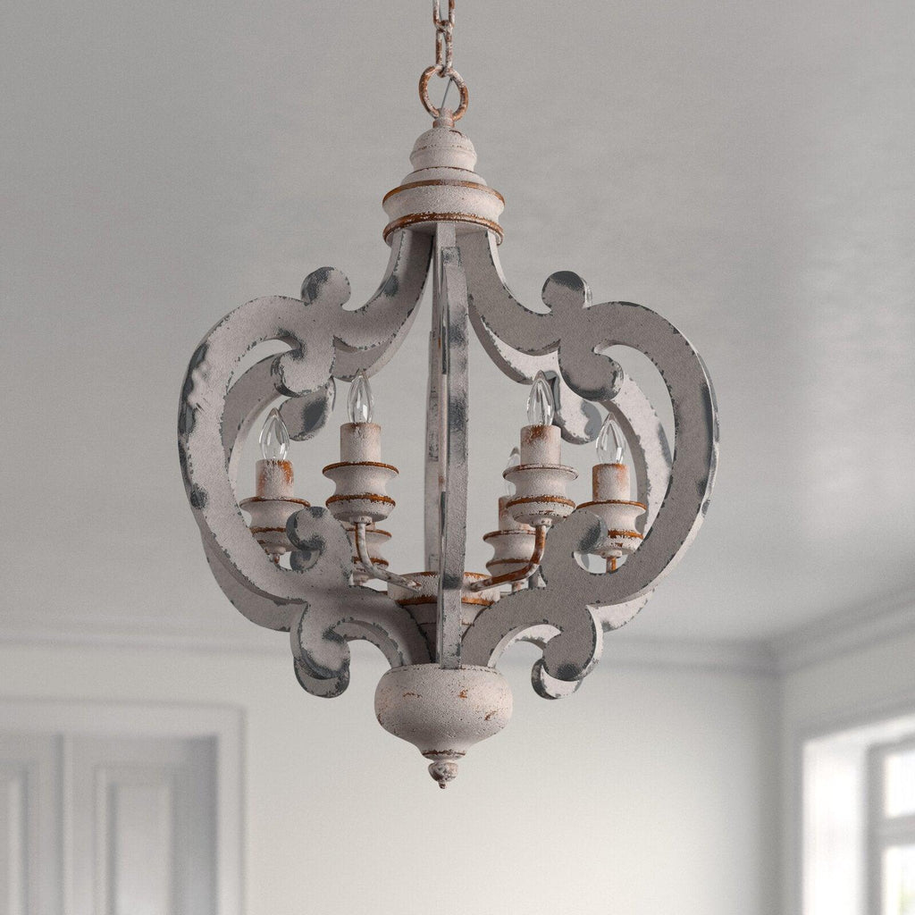 Florora Wood Chandelier-Moonnatur