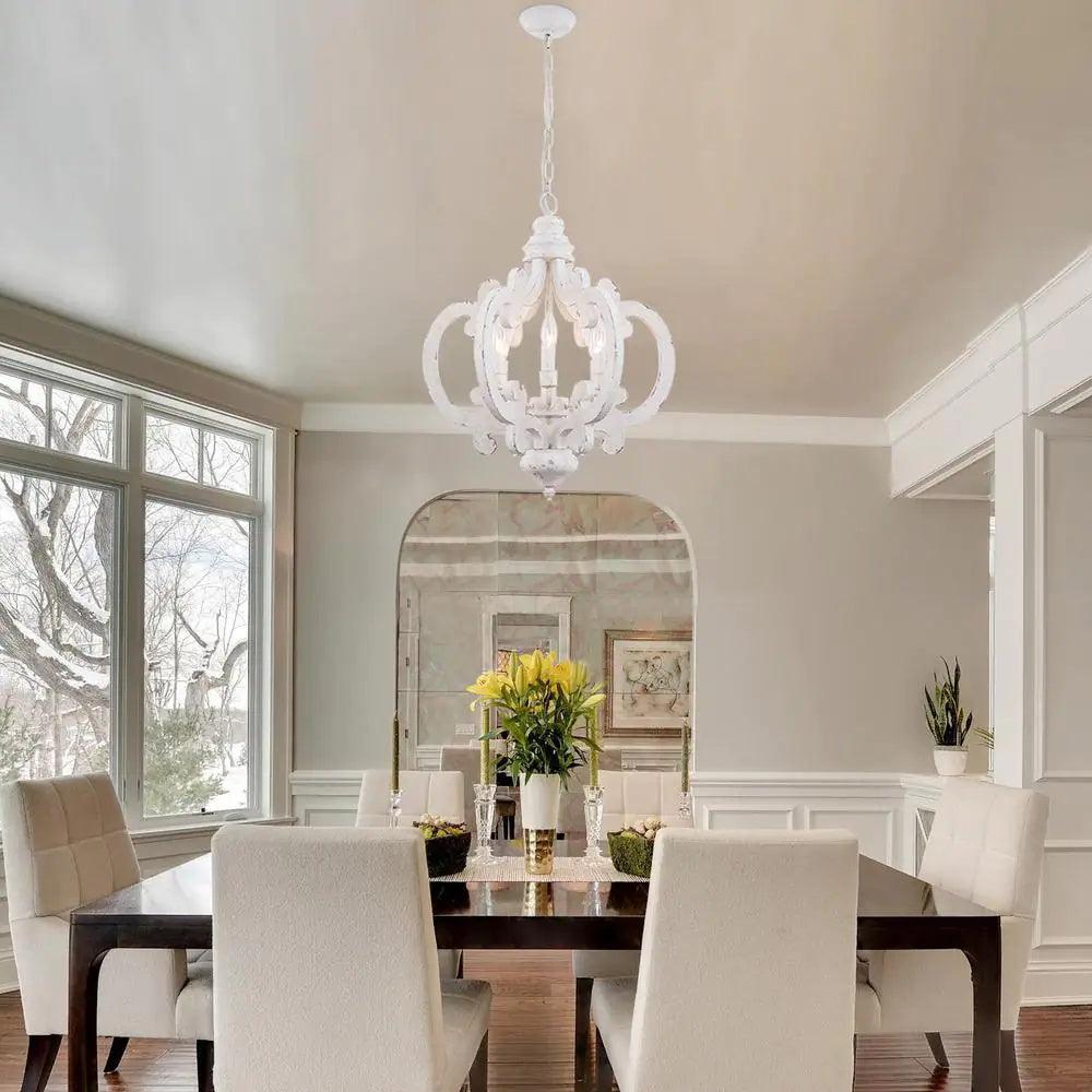 Florora Wood Chandelier-Moonnatur