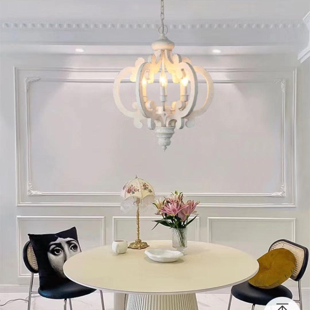 Florora Wood Chandelier-Moonnatur