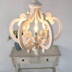 Florora Wood Chandelier-Moonnatur