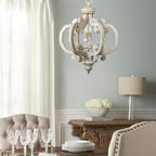 Florora Wood Chandelier-Moonnatur