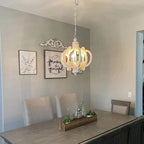 Florora Wood Chandelier-Moonnatur