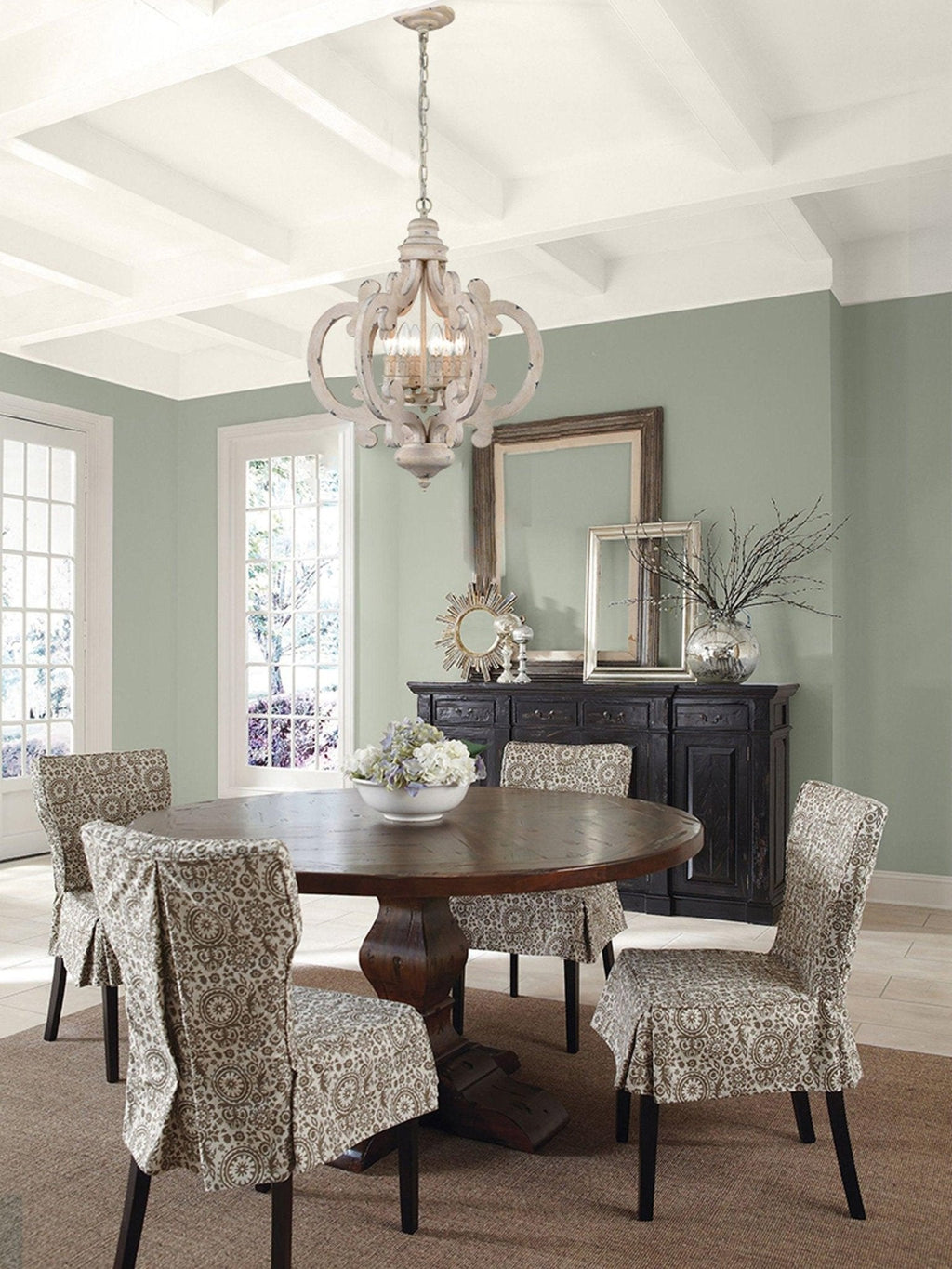 Florora Wood Chandelier-Moonnatur