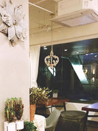 Florora Wood Chandelier-Moonnatur