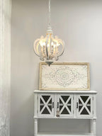 Florora Wood Chandelier-Moonnatur