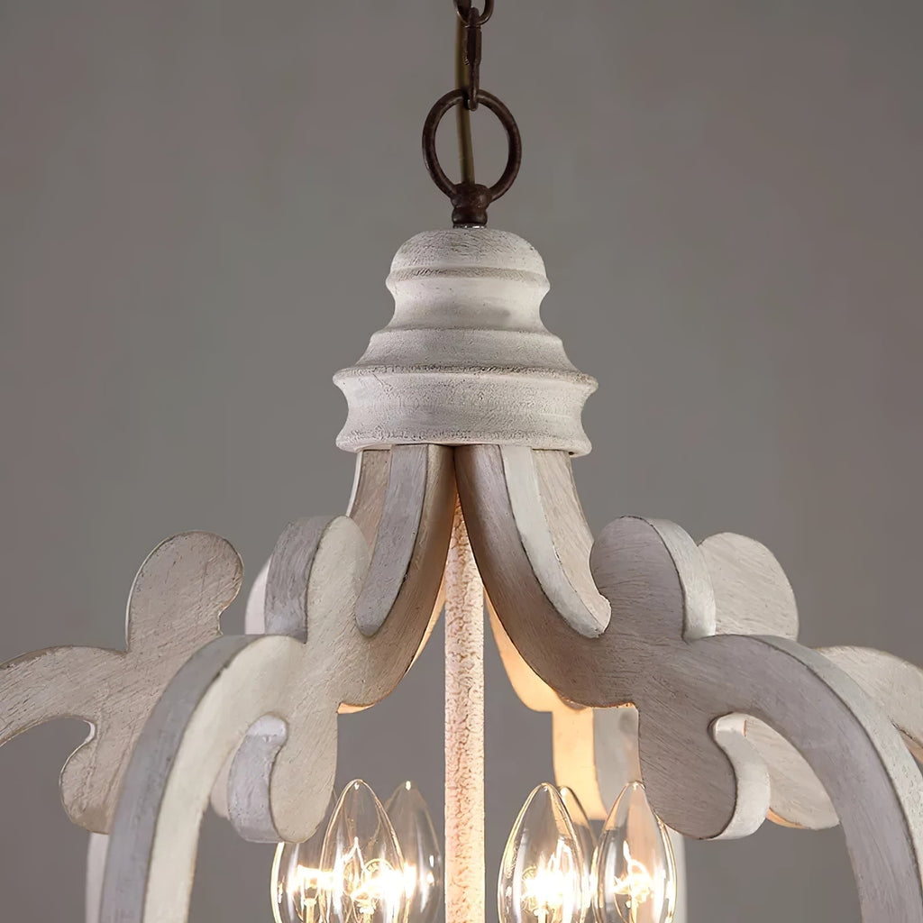 Florora Wood Chandelier-Moonnatur