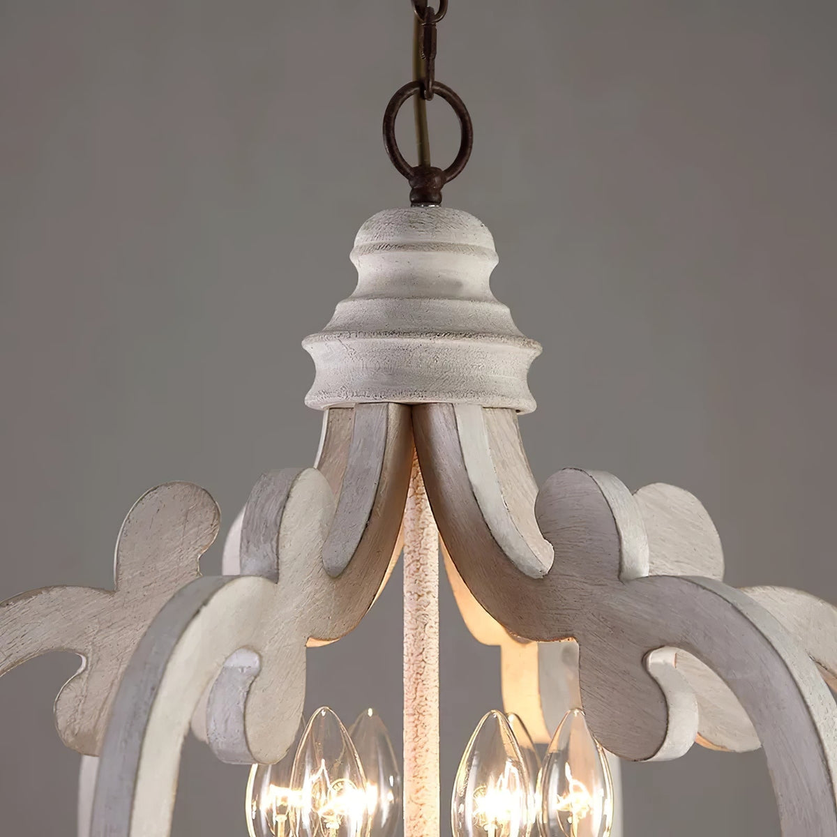Florora Wood Chandelier-Moonnatur