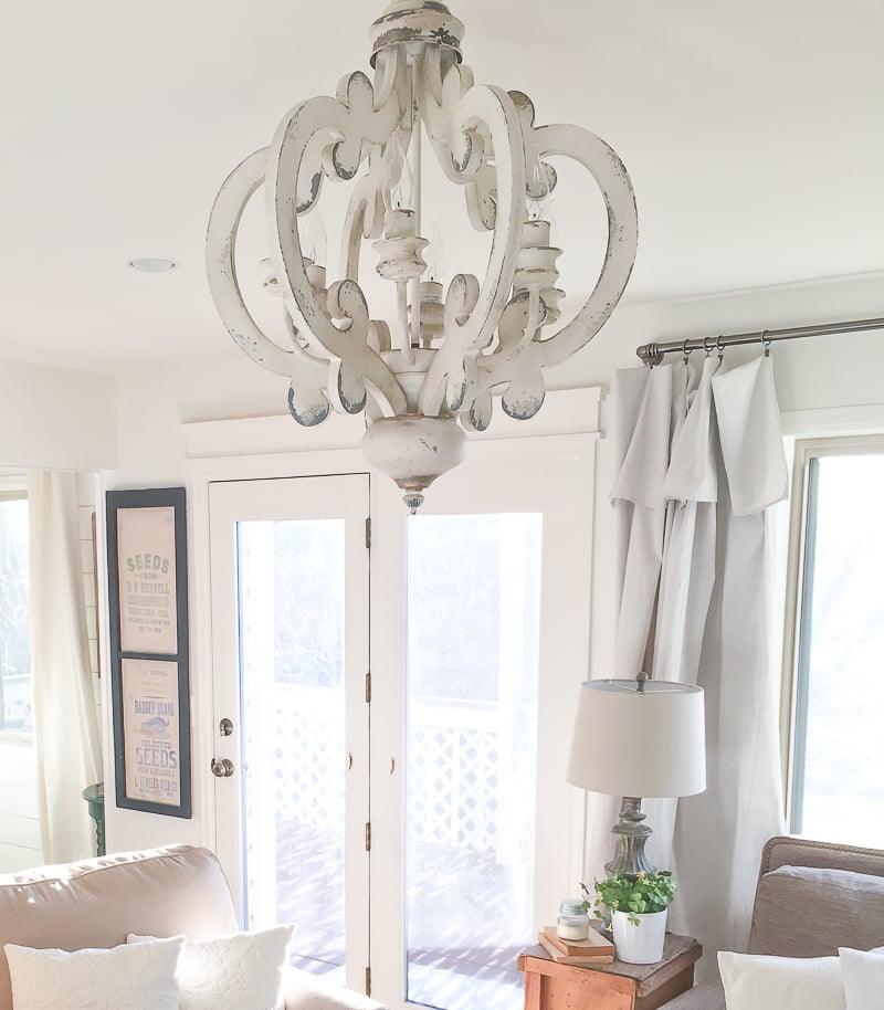 Florora Wood Chandelier-Moonnatur