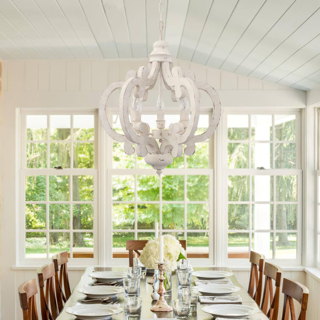 Florora Wood Chandelier-Moonnatur