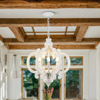 Florora Wood Chandelier-Moonnatur
