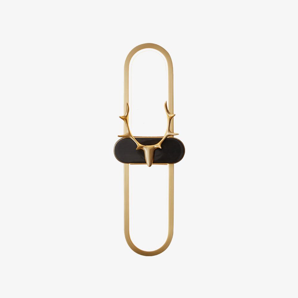 Urenara Brass Wall Light-Moonnatur