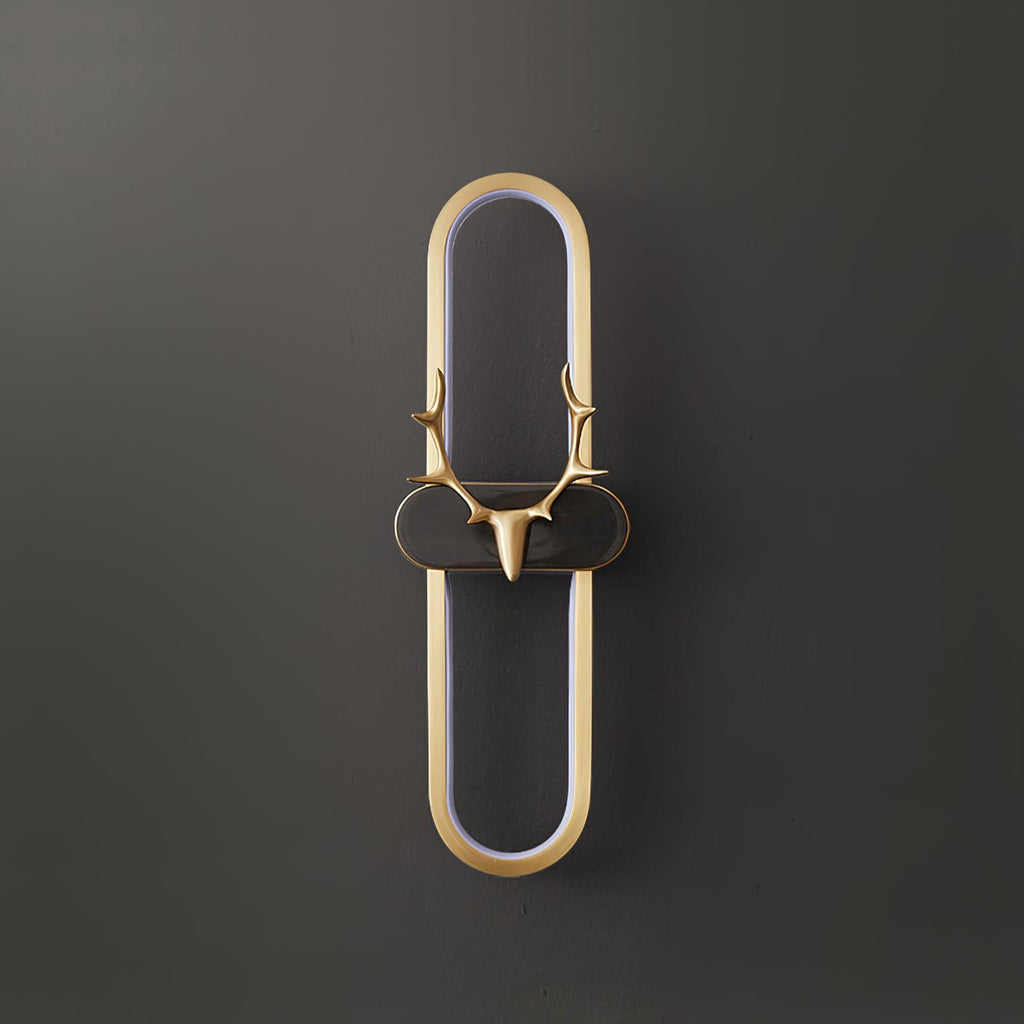 Urenara Brass Wall Light-Moonnatur