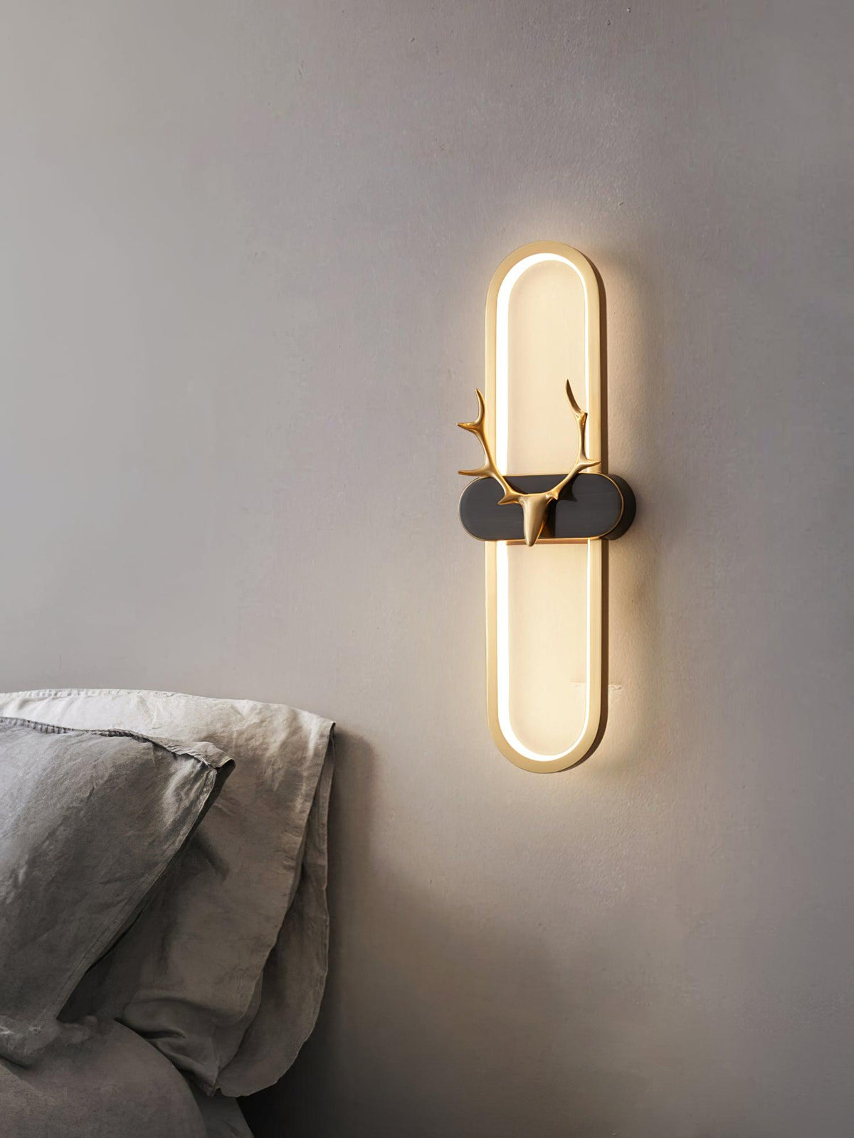 Urenara Brass Wall Light-Moonnatur