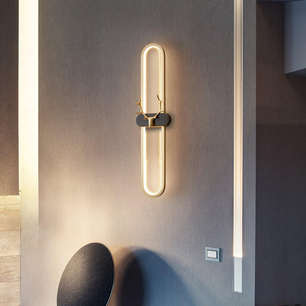 Urenara Brass Wall Light-Moonnatur