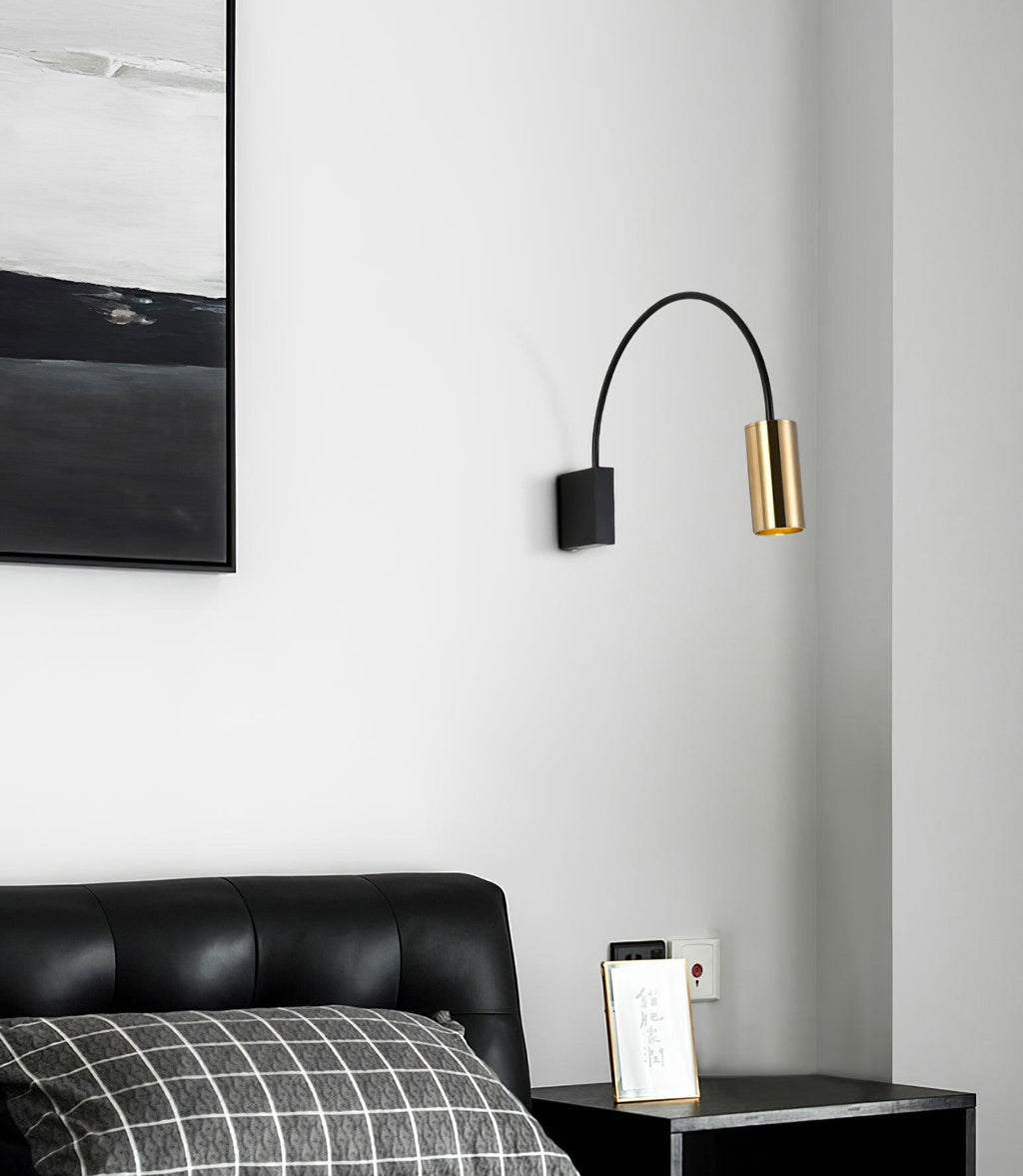 Braxmere Aluminium Wall Light-Moonnatur