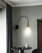 Braxmere Aluminium Wall Light-Moonnatur
