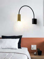 Braxmere Aluminium Wall Light-Moonnatur
