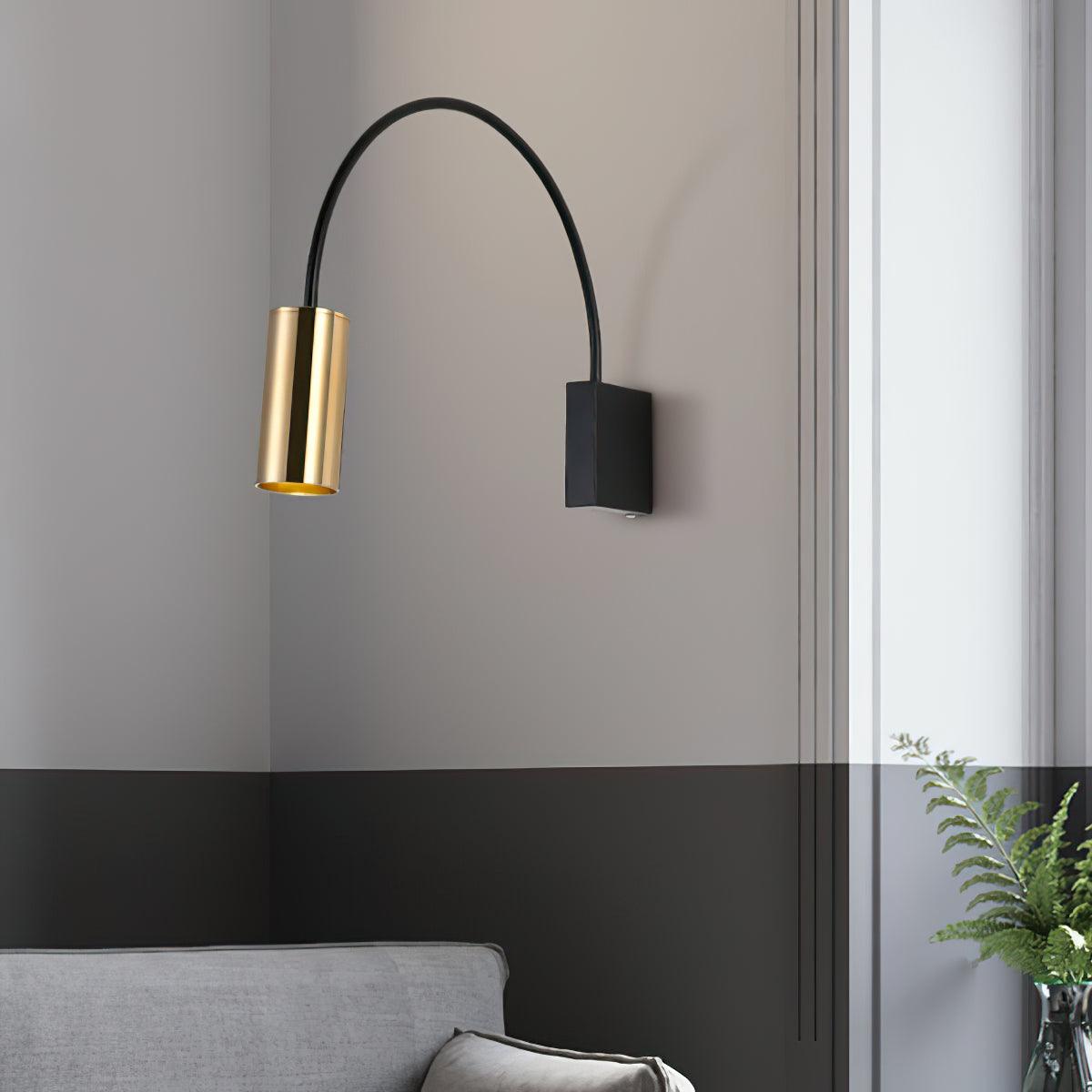 Braxmere Aluminium Wall Light-Moonnatur