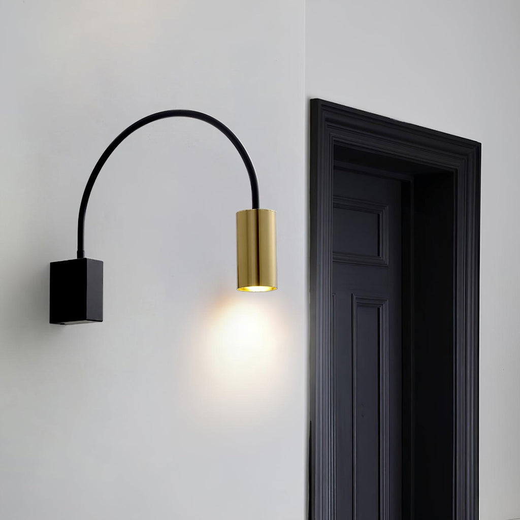 Braxmere Aluminium Wall Light-Moonnatur