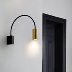 Braxmere Aluminium Wall Light-Moonnatur