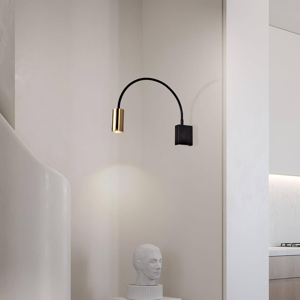 Braxmere Aluminium Wall Light-Moonnatur
