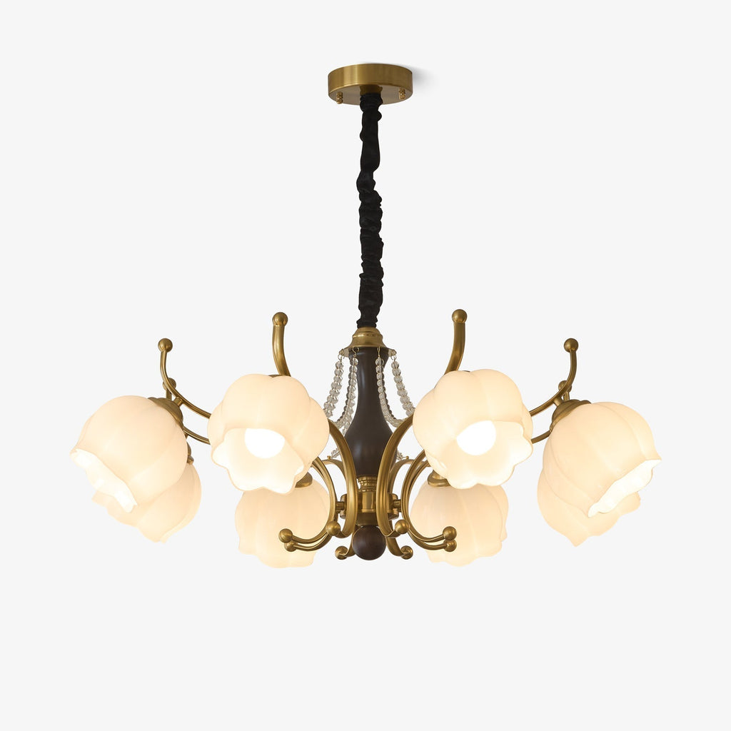 Verreneth Glass Chandelier-Moonnatur