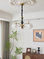Verreneth Glass Chandelier-Moonnatur
