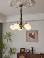 Verreneth Glass Chandelier-Moonnatur