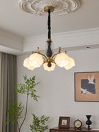 Verreneth Glass Chandelier-Moonnatur