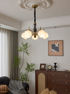Verreneth Glass Chandelier-Moonnatur