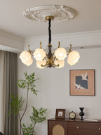 Verreneth Glass Chandelier-Moonnatur