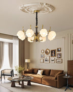 Verreneth Glass Chandelier-Moonnatur