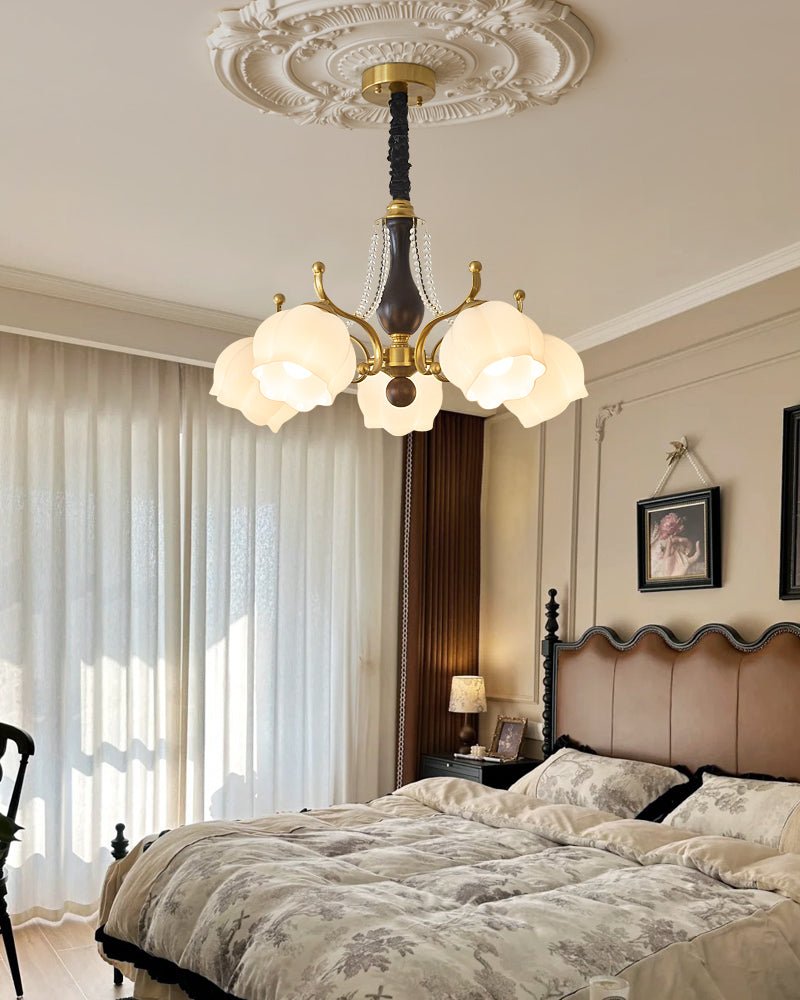 Verreneth Glass Chandelier-Moonnatur