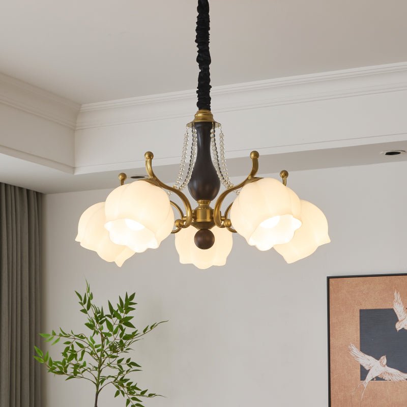 Verreneth Glass Chandelier-Moonnatur