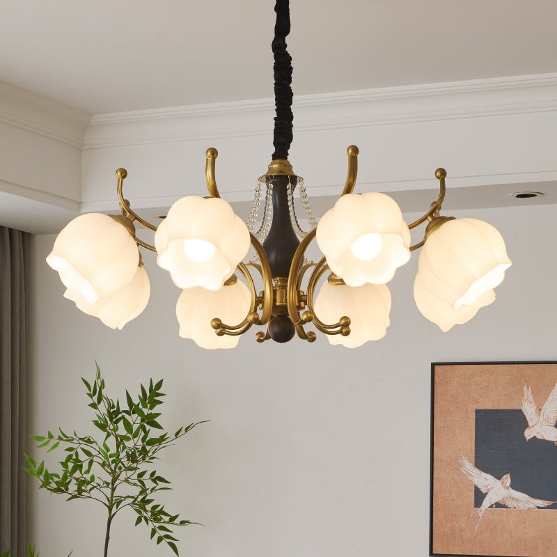 Verreneth Glass Chandelier-Moonnatur
