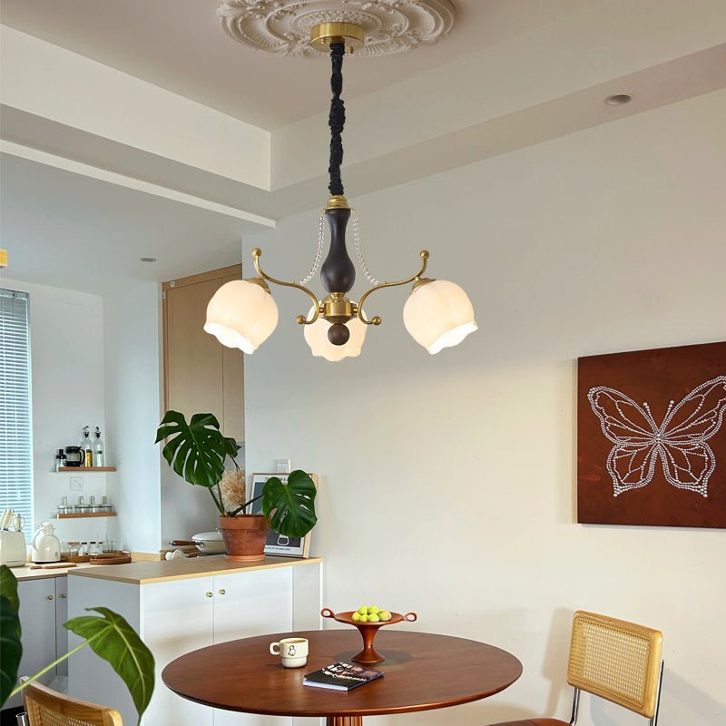 Verreneth Glass Chandelier-Moonnatur