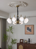 Verreneth Glass Chandelier-Moonnatur