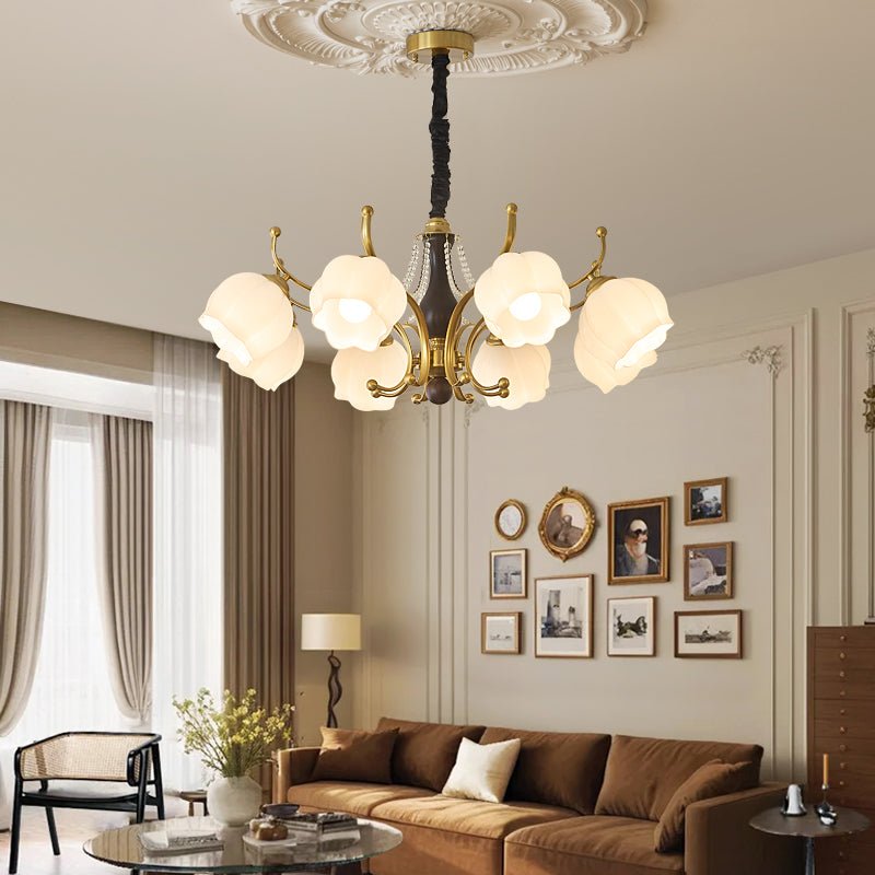Verreneth Glass Chandelier-Moonnatur