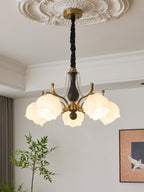 Verreneth Glass Chandelier-Moonnatur