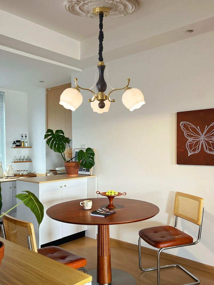 Verreneth Glass Chandelier-Moonnatur